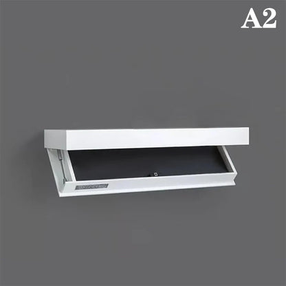 Solid Color Designer Shelf With Secret Compartment Concealed Floating Shelf Wall-Mounted Storage Solution Hidden Furniture    Home Decor Supply | Online Retail | ShoreShopper.com