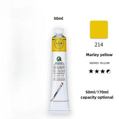 Maries Oil Paint 50ML Oil Painting Art Creation Pigment Large Oil Paint Paint Single Commonly Used 24 Colors    Home Decor Supply | Online Retail | ShoreShopper.com