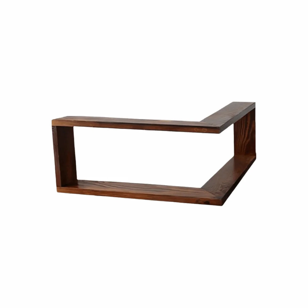 Space Saving 90 Degree Corner Wall Shelf Floating Shelf Suspended Wooden Display Shelf Wall Mounted Corner Bookshelf Home    Home Decor Supply | Online Retail | ShoreShopper.com