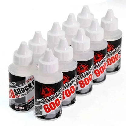 RC Shock Oil 100-1000 | High-Performance Silicone Oil for Crawler, Drift, Short-Course, Monster Trucks | Smooth & Durable Dampin