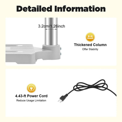 340W Portable Benchtop Drill Press, High-precision 3 Speed Adjustable Mini Portable Electric Bench Drill Stand for Iron Wood    Home Decor Supply | Online Retail | ShoreShopper.com