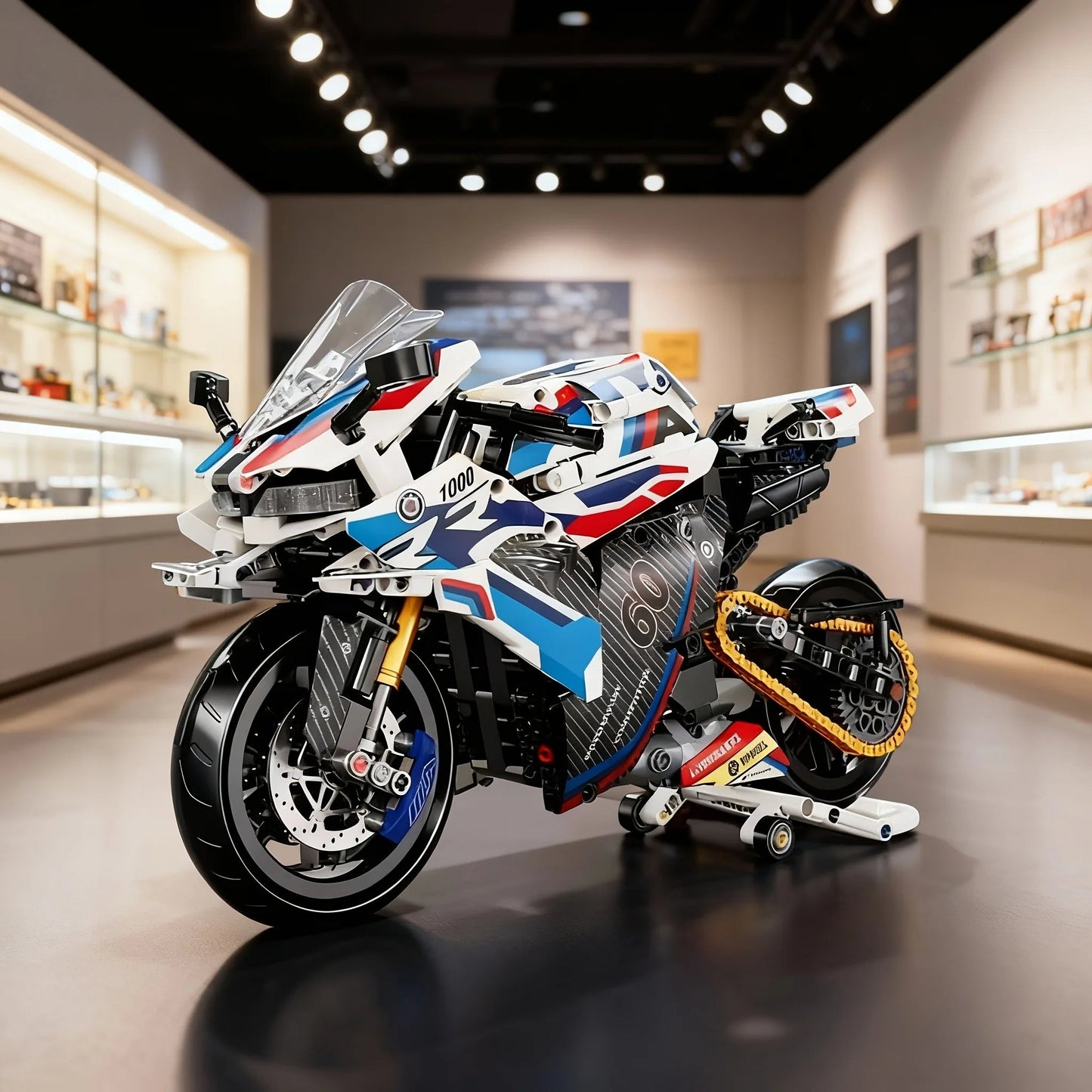 1:8 Motorcycle Building Blocks Set Super Motorbike Model Kit Technical Racing Kids Assembled Toys Gifts For Boys And Girls    Home Decor Supply | Online Retail | ShoreShopper.com