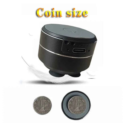 Bone Conduction Speaker Vibration Stereo Audio Digital TWS Wireless Smallest Speakers Dropshipping Mini Portable Metal Speaker
