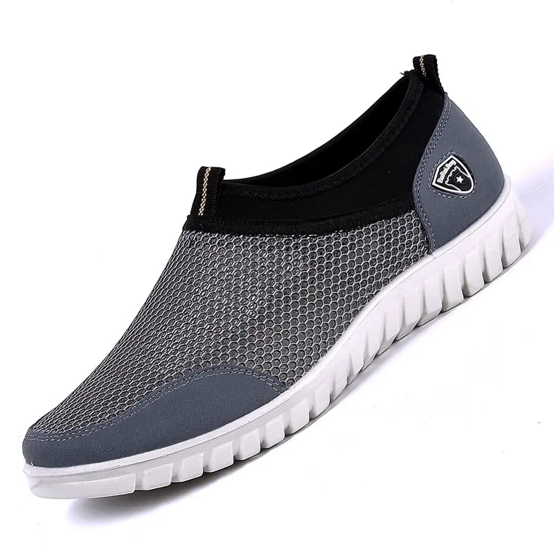 2023 Summer Mesh Shoe Sneakers for Men Shoes Breathable Men's Casual Shoes Slip-On Male Shoes Loafers Casual Walking Sneakers - ShoreCo.Shop