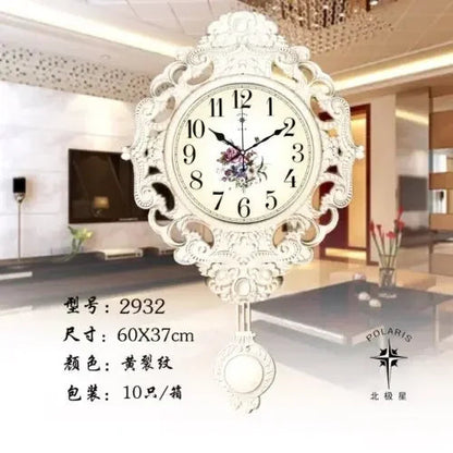 Large Luxury Gold Wall Clock Living Room Silent Creative Swing Wall watches Bedroom Quartz Clocks Wall Home Decor    Home Decor Supply | Online Retail | ShoreShopper.com