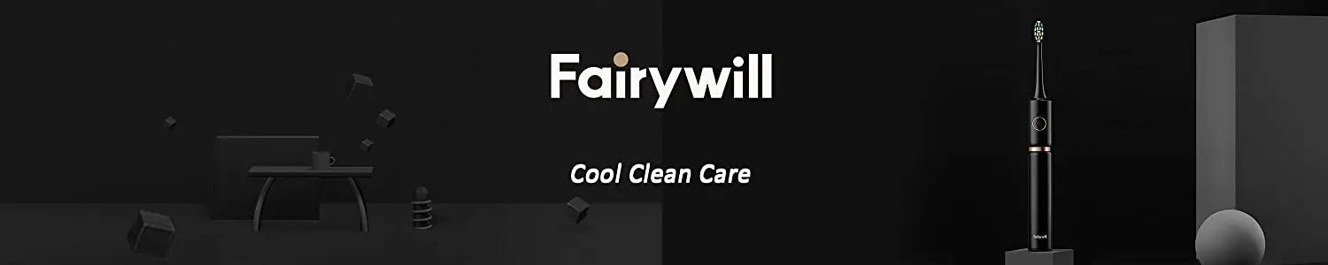 Fairywill Electric Sonic Toothbrush FW-507 USB Charge Rechargeable Adult Waterproof Electronic Tooth Brushes Replacement Heads s - ShoreCo.Shop