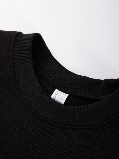 Famous Paris Tower Pattern Sweatshirt Men O-Neck Clothes Autumn Fleece Retro Pullover Loose Unisex Colour Fashion Streetwear    Home Decor Supply | Online Retail | ShoreShopper.com