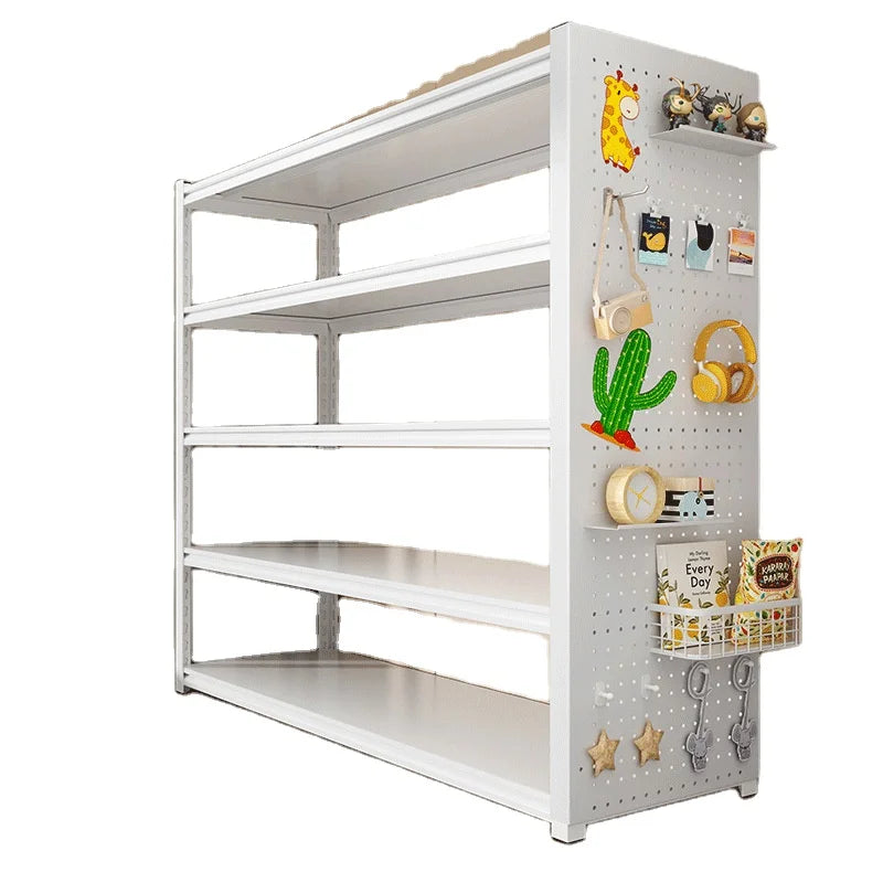Household Multi-layer Cargo Shelf Thickened Storage Storage Shelf Floor Angle Steel Basement Supermarket Display Shelf    Home Decor Supply | Online Retail | ShoreShopper.com