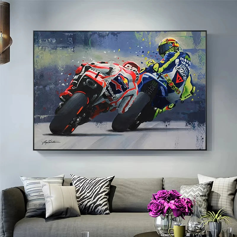 Painting By Numbers For Handicrafts Abstract Motorcycle Acrylic Paints By Number For Adults Home Decors Unique Gift    Home Decor Supply | Online Retail | ShoreShopper.com