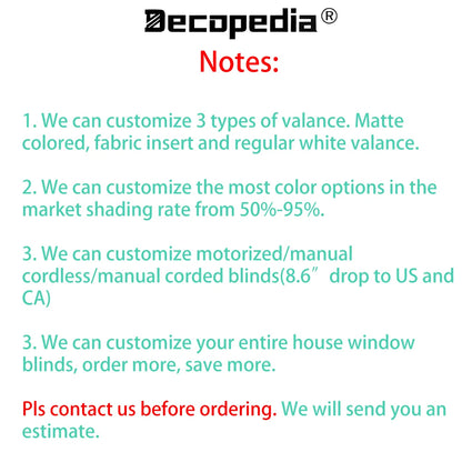 Decopedia Custom Made Zebra Blinds for Windows Motorized Roller Blinds Blackout Day and Night Window Blinds for Sliding Door - ShoreCo.Shop