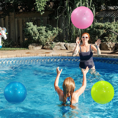 1pc Colorful Pearl Beach Ball Inflatable Beach Ball, Suitable For Beach Pool Party Games    Your Coastal Marketplace | Shoreshopper.com