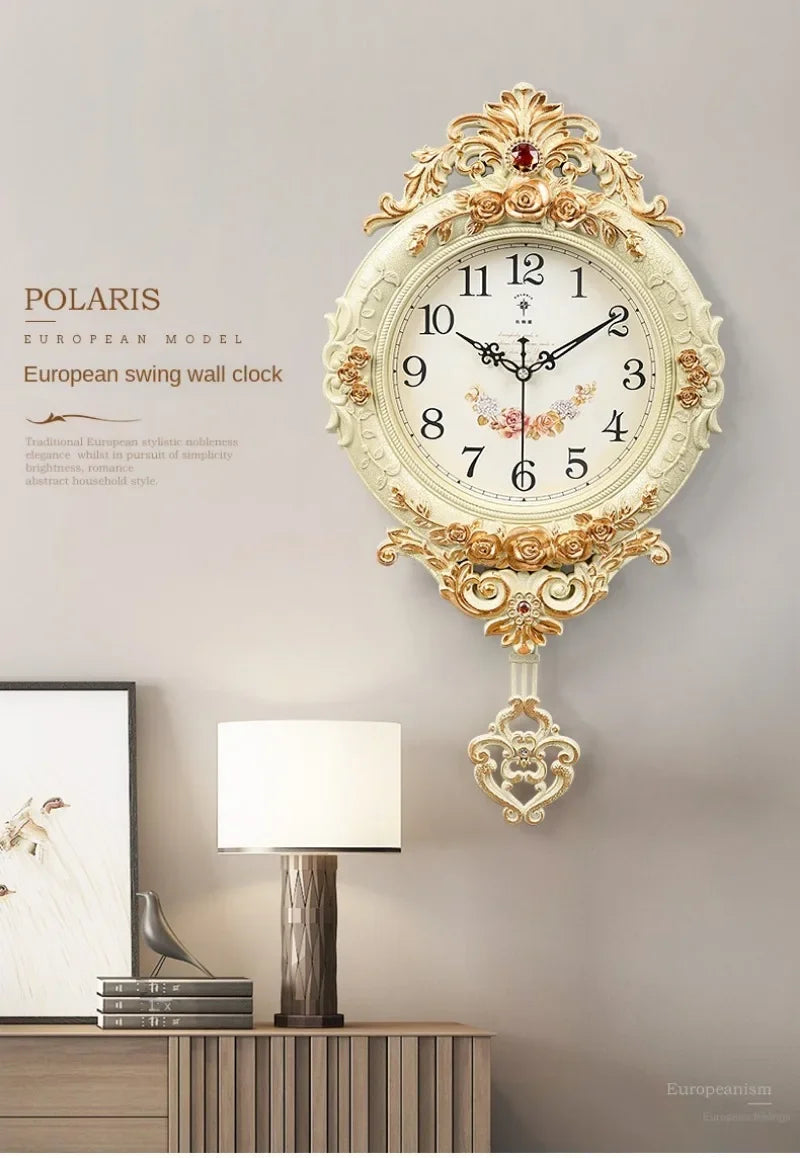 Polaris Light Luxury Home Design 60cm Wall Clock    Home Decor Supply | Online Retail | ShoreShopper.com