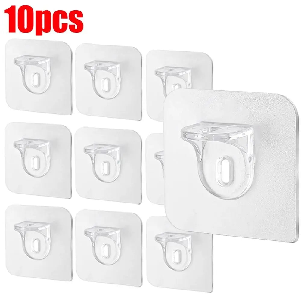 Shelf Support Hooks Punch-Free Closet Cabinet Partition Plate Holder Without Trace Bracket Home Tools For Home Kitchen Bathroom    Home Decor Supply | Online Retail | ShoreShopper.com