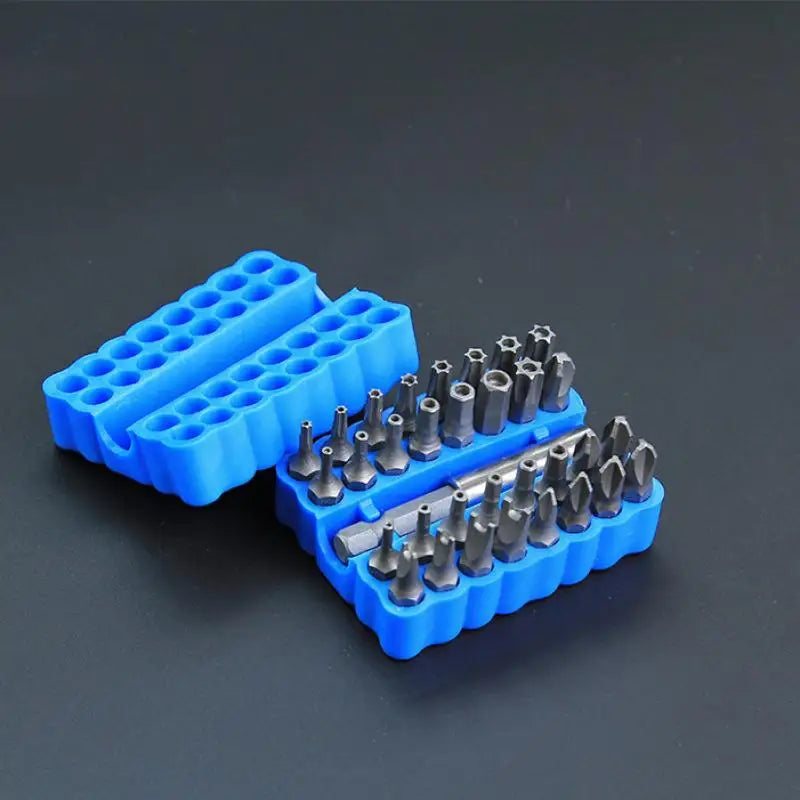 33Pcs With Magnetic Extension Bit Holder Torx Hex Star Spanner woodworking Tools Screwdriver Tamper Proof Security Bits Set    Home Decor Supply | Online Retail | ShoreShopper.com