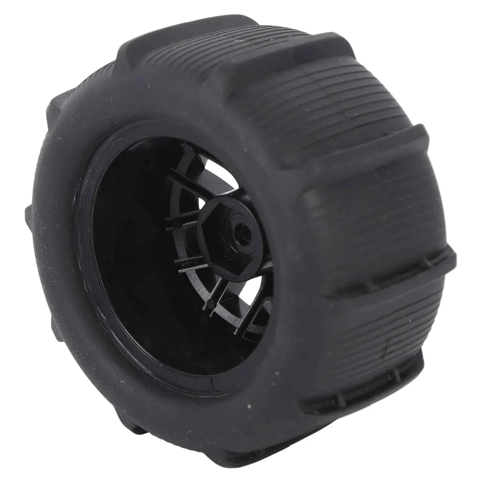 RC Beach Tires 1/14 1/16 1/18 Universal Rubber Plastic Good Grip Strong Cushioning RC Car Desert Wheels RC Desert Wheels