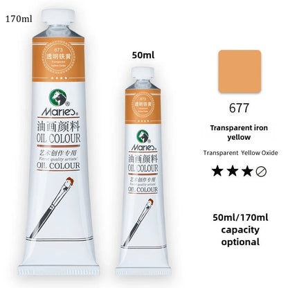 Marie's Oil Paint 170ML Oil Painting Art Creation Pigment Large Oil Paint Paint Single Commonly Used 24 Colors    Home Decor Supply | Online Retail | ShoreShopper.com