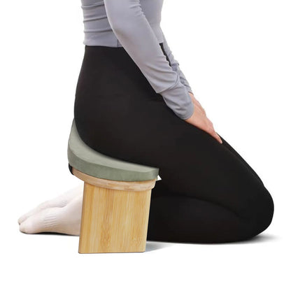 Portable Meditation Stool，Folding Kneeling Stool，Comfortable Sponge Cushion，for Yoga Bench, Prayer Bench, Floor Seat    Home Decor Supply | Online Retail | ShoreShopper.com