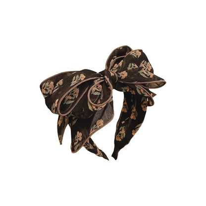 Headwear Three-layer Bow Headband ABS Creative Bownot Wide Hair Hoop Rose Contrasting Colors Floral Printed Hairband Wash Face    Your Coastal Marketplace | Shoreshopper.com