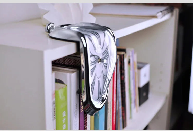 Melting Distorted Surreal Novelist Salvador Dali Style Decorative Clock    Home Decor Supply | Online Retail | ShoreShopper.com