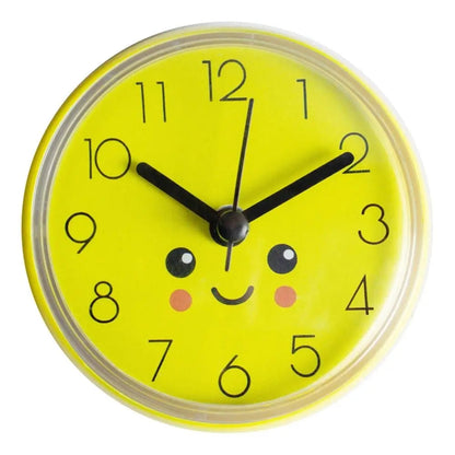 Mini Sucker Wall Clock Bathroom Anti-Fog Waterproof 7cm Kitchen Toilet Small Quartz Table Clock    Home Decor Supply | Online Retail | ShoreShopper.com