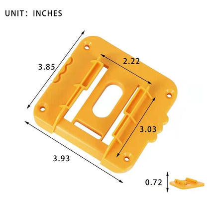 5/10PCS Battery Holder Stand for Dewalt 18V 20V Li-ion Battery,Wall Mount Battery Dock Storage Rack for Dewalt DCB182 DCB203 - ShoreCo.Shop