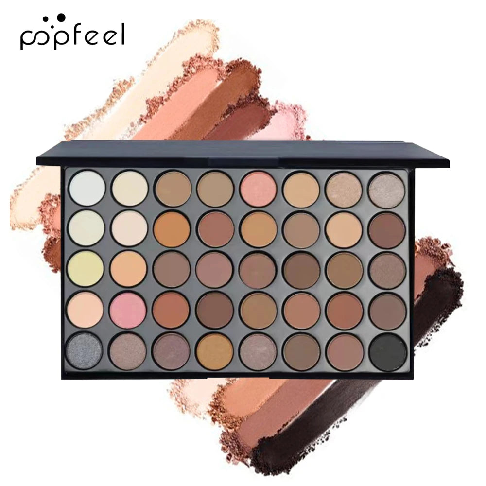 POPFEEL Eye Makeup Set, Eyeshadow Palette, Eyeliner, Mascara, Eyebrow Pencil, Makeup Tool Set Box, Gifts For Women - ShoreCo.Shop