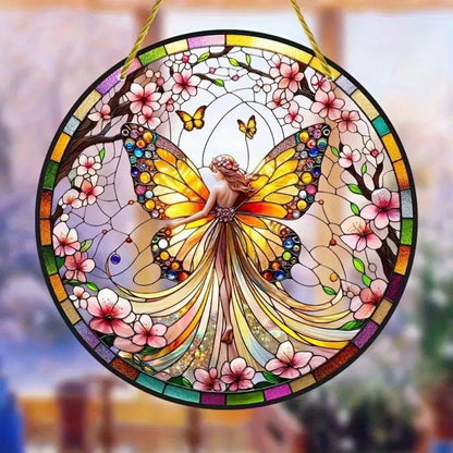 Enchanting Elf Fairy Acrylic Sun Catcher Window Door Display, Seasonal Summer Decor - for Home, Bar, for Daily Christmas Decor    Your Coastal Marketplace | Shoreshopper.com