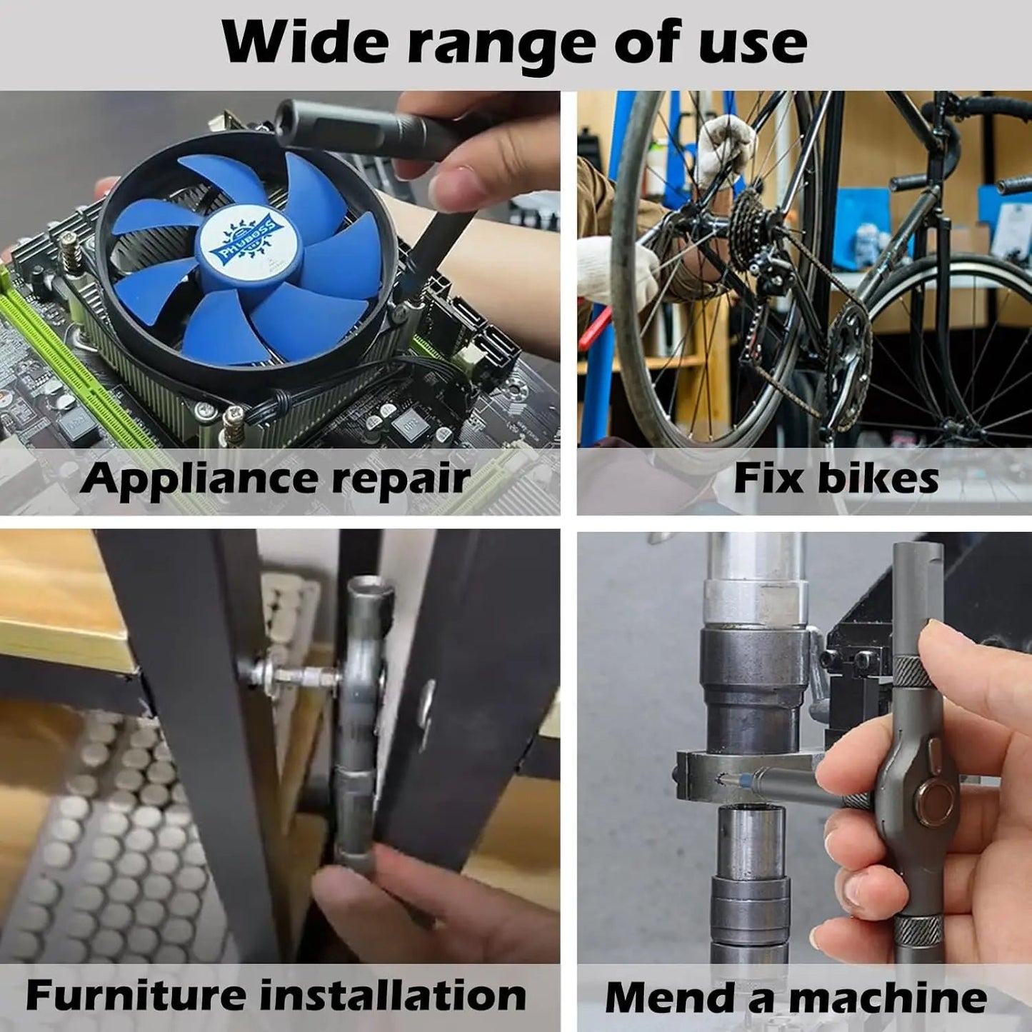24 in 1 Magnetic Screwdriver Set DIY Multifunction Ratchet Screwdriver Multi Bits Mini Repair Tool Kit for Furniture Computer    Home Decor Supply | Online Retail | ShoreShopper.com