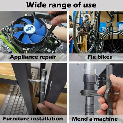 24 in 1 Magnetic Screwdriver Set DIY Multifunction Ratchet Screwdriver Multi Bits Mini Repair Tool Kit for Furniture Computer    Home Decor Supply | Online Retail | ShoreShopper.com