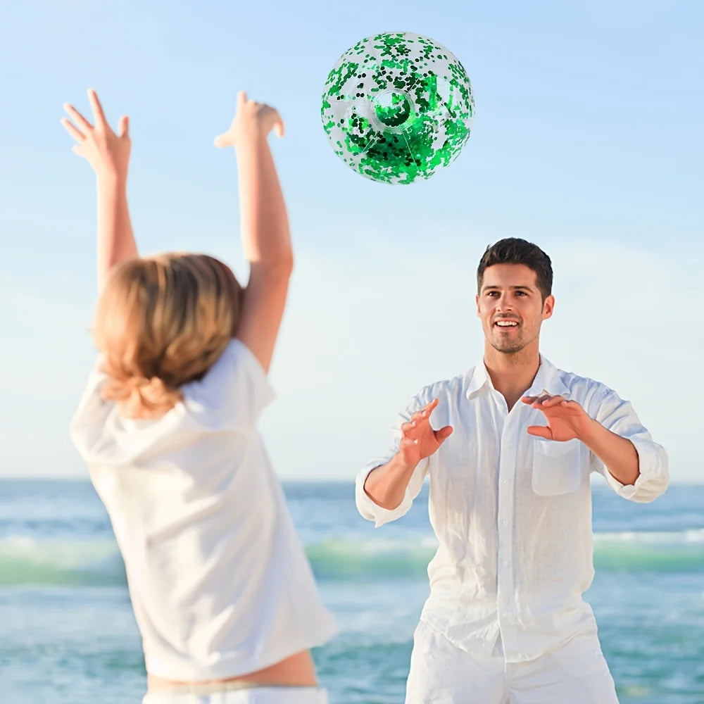 One Inflatable Beach Ball, Pool Party Water Sports Swimming Supplies    Your Coastal Marketplace | Shoreshopper.com