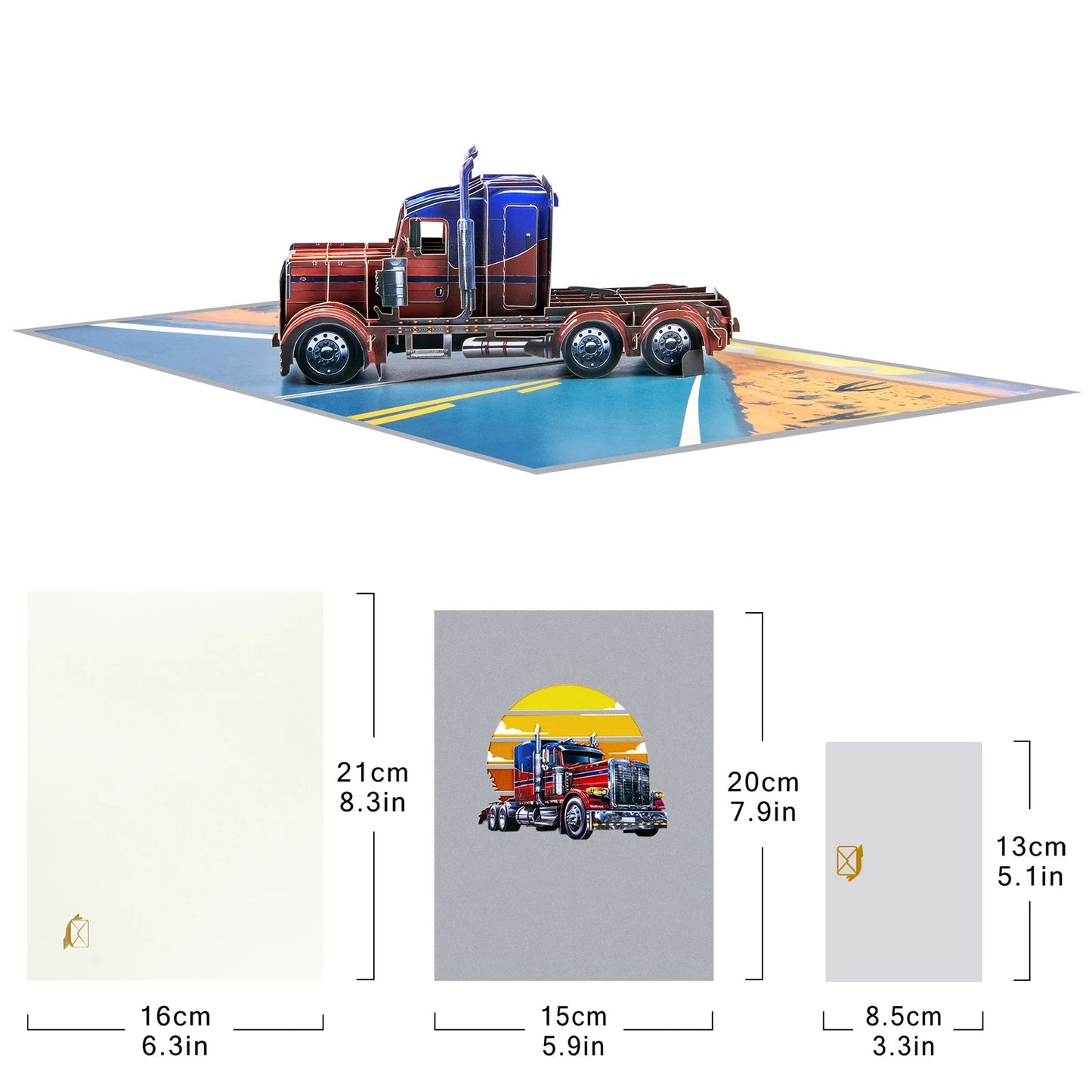 3D Pop-Up Father's Day Greeting Card Unique Handmade Gift for Dad Birthday Card with Notecard    Your Coastal Marketplace | Shoreshopper.com