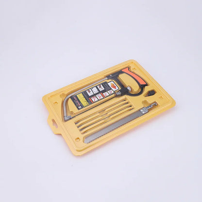 8in1 Saw Multi Purpose Hand DIY Steel Saw Metal Wood Glass Saw Kit 6 Blades Woodworking Metalworking Model Hobby Tool    Home Decor Supply | Online Retail | ShoreShopper.com