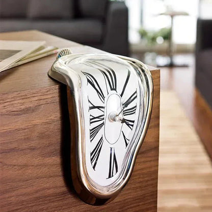 Melting Distorted Surreal Novelist Salvador Dali Style Decorative Clock    Home Decor Supply | Online Retail | ShoreShopper.com