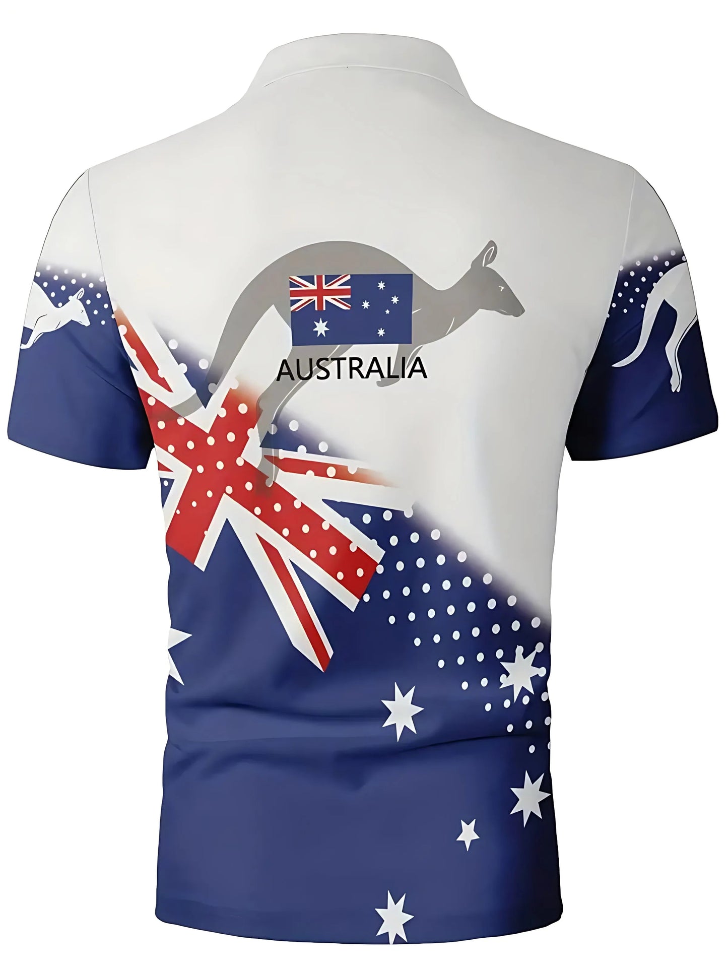 The 2025 summer new men's POLO shirt is a casual fashionable comfortable soft and breathable 3D pattern printed one    Home Decor Supply | Online Retail | ShoreShopper.com