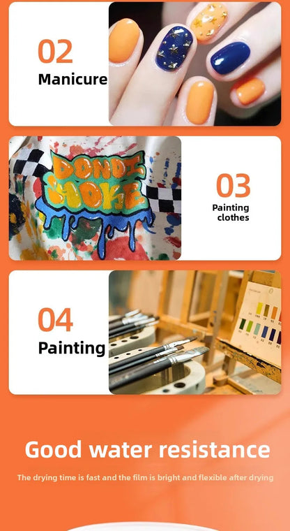 500/300/100/50ml 48 Colors Waterproof Acrylic Paint Professional Grade Pigments Art Painting Pigment Stationery School Supplies    Home Decor Supply | Online Retail | ShoreShopper.com