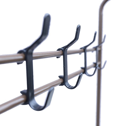 Independent Hanger Brown Metal Shoe Hanger 4 Hooks Clothes Rack Clothes Hangers Coat Hanger Stand Wardrobe Stand    Home Decor Supply | Online Retail | ShoreShopper.com