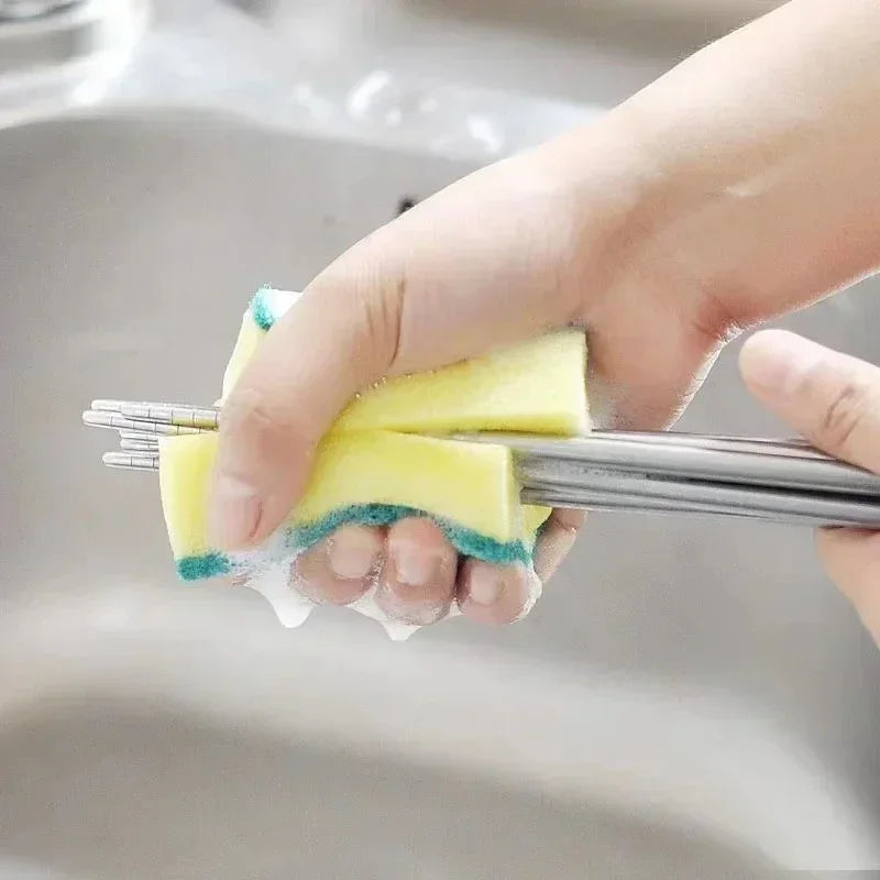 Highly absorbent double-sided sponge magic cleaning pot rust sponge cleaning brush kitchen cleaning tool    Home Decor Supply | Online Retail | ShoreShopper.com