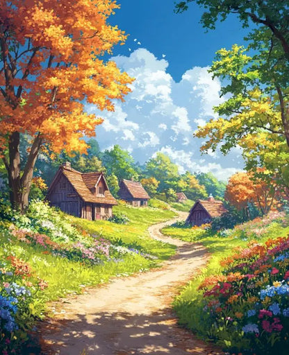 RUOPOTY Paint By Number Kit On Canvas For Adults Scenery Oil Acrylic Painting Home Decoration Gifts    Home Decor Supply | Online Retail | ShoreShopper.com
