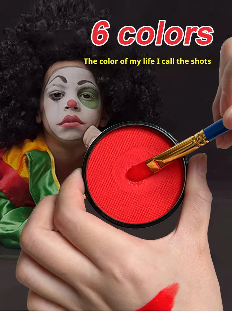 Face body Painting waterproof 6 colors Water Based Nontoxic Body Art kids Festival Fancy Dress Paint Body & Face Paint make up    Home Decor Supply | Online Retail | ShoreShopper.com