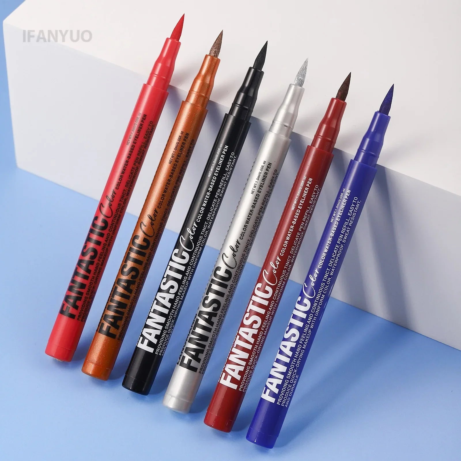 Red Wine Black Waterproof Eyeliner Pencil Untra-fine Liquid Eye Liner Pen Quick Dry Long Lasting Non Smudge Makeup Cosmetics - ShoreCo.Shop