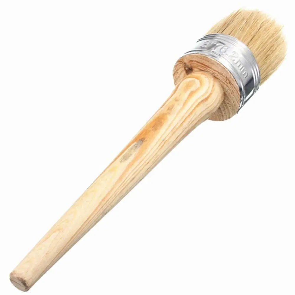 Painting Supplies 20-50mm Artist Brush 185mm Long Round Bristle Paint Brush Tools Chalk Oil Painting Brush Wooden Handle    Home Decor Supply | Online Retail | ShoreShopper.com