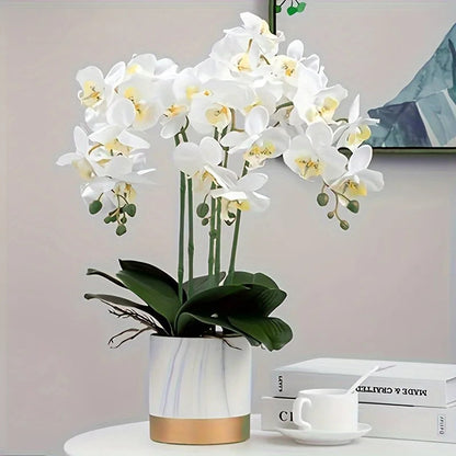 1Pcs Butterfly Orchid Artificial Flowers Orchid Phalaenopsis Fake Flowers Party Home Decor Garden Wedding Decoration Accessories    Home Decor Supply | Online Retail | ShoreShopper.com