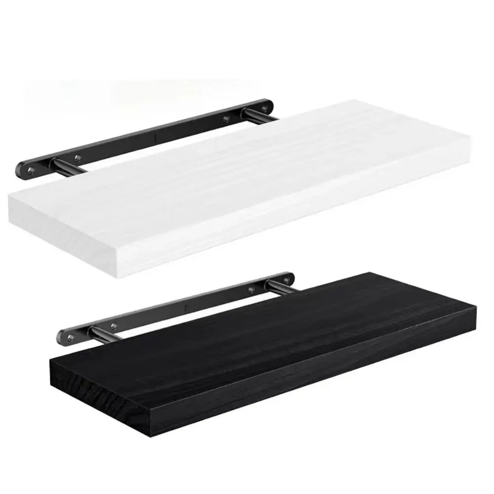 Solid Wood Solid Wooden Floating Shelves Wall Mounted Storage Rack Wall Mounted Bookshelf Floating Design Book Shelf    Home Decor Supply | Online Retail | ShoreShopper.com