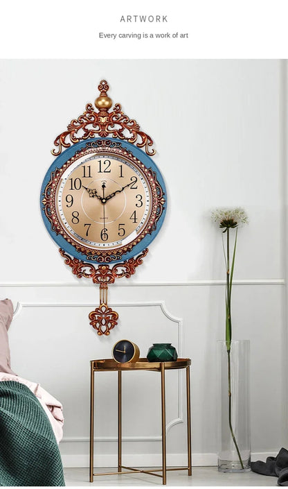 Large Luxury Gold Wall Clock Living Room Silent Creative Swing Wall watches Bedroom Quartz Clocks Wall Home Decor    Home Decor Supply | Online Retail | ShoreShopper.com