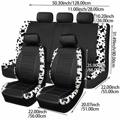 AUTO PLUS Universal Printing Faux Leather Car Seat Covers Fit For Most Car SUV Truck Van Car Accessories Interior    Home Decor Supply | Online Retail | ShoreShopper.com