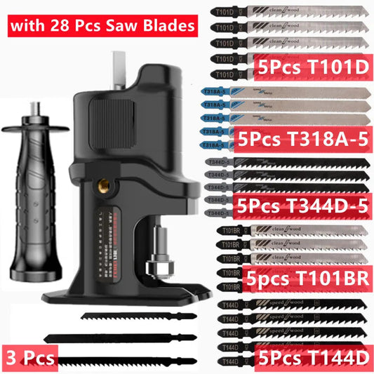 Portable Reciprocating Saw Adapter Electric Drill Modified Electric JigSaw Curve Saw Power Tool for Wood PVC Steel Pipe Cutting    Home Decor Supply | Online Retail | ShoreShopper.com