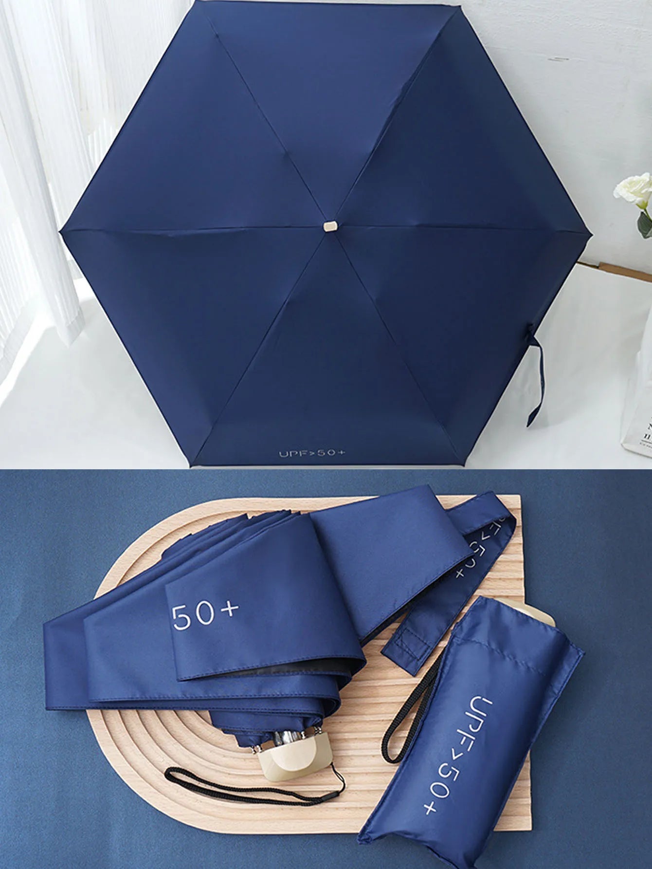Outdoor Mini Sun Umbrella UV Protection Ultralight Folding Five-fold Umbrella Sunshade Umbrella    Your Coastal Marketplace | Shoreshopper.com