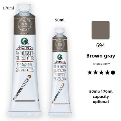 Marie's Oil Paint 170ML Oil Painting Art Creation Pigment Large Oil Paint Paint Single Commonly Used 24 Colors    Home Decor Supply | Online Retail | ShoreShopper.com