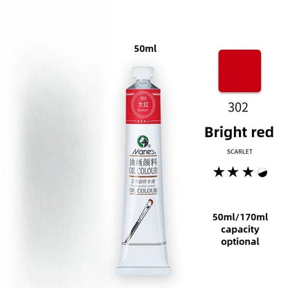 Maries Oil Paint 50ML Oil Painting Art Creation Pigment Large Oil Paint Paint Single Commonly Used 24 Colors    Home Decor Supply | Online Retail | ShoreShopper.com