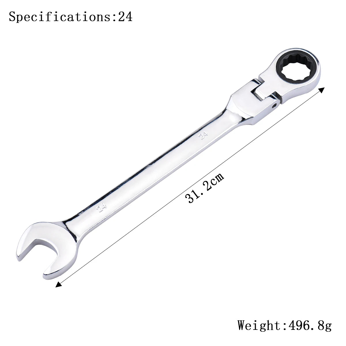 Ratchet Wrench of Keys Spanner Set Hand Tool 72-Tooth Ratcheting Flexible Head Mirror Finish 6mm-27mm Auto and Home Repair 1 pcs    Home Decor Supply | Online Retail | ShoreShopper.com